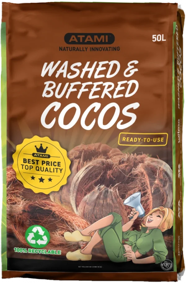 Atami - Washed & Buffered Coco 50L